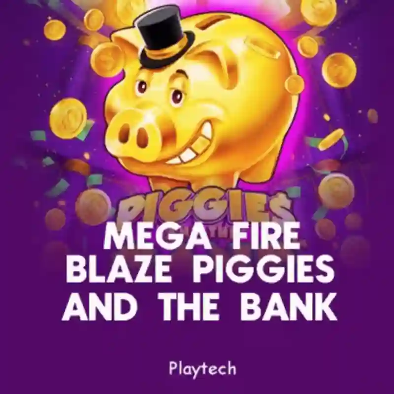 Mega Fire Blaze Piggies and the Bank
